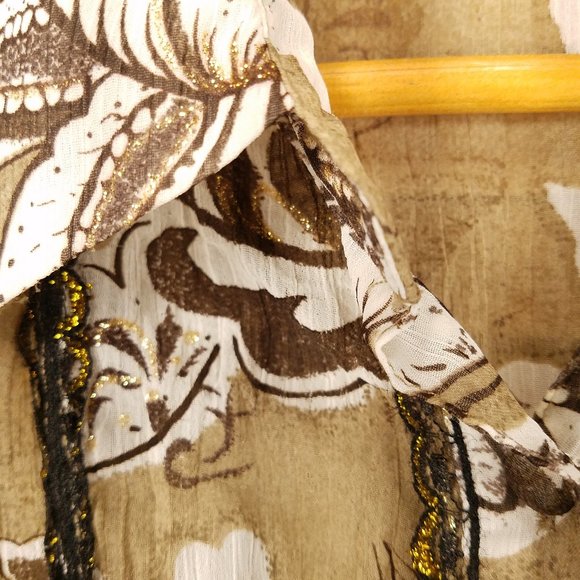 Kaelyn-Max Sheer button down - Picture 7 of 13